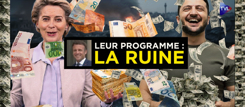 Zelensky, Ursula, Macron : mêmes combats, leur programme, la ruine 