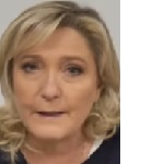 Marine Le Pen ( photo ) députée du Rassemblement national ( RN ex-FN )