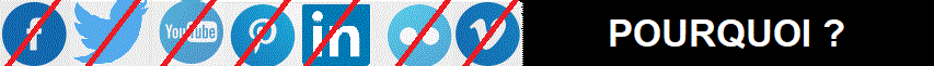 Pourquoi FIL-INFO-FRANCE ® TM ( FIL-INFO TV ® TM ) n'est pas sur les réseaux dits sociaux, facebook, twitter, instagram, vine, telegram, flickr, viadeo, linkedin, youtube, google-plus, etc.